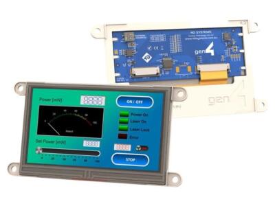 GEN4-4DCAPE-43T Display: TFT 4,3'' 480x272 Bel: LED Abm: 127,6x69,3x7,9mm 4D Syst
