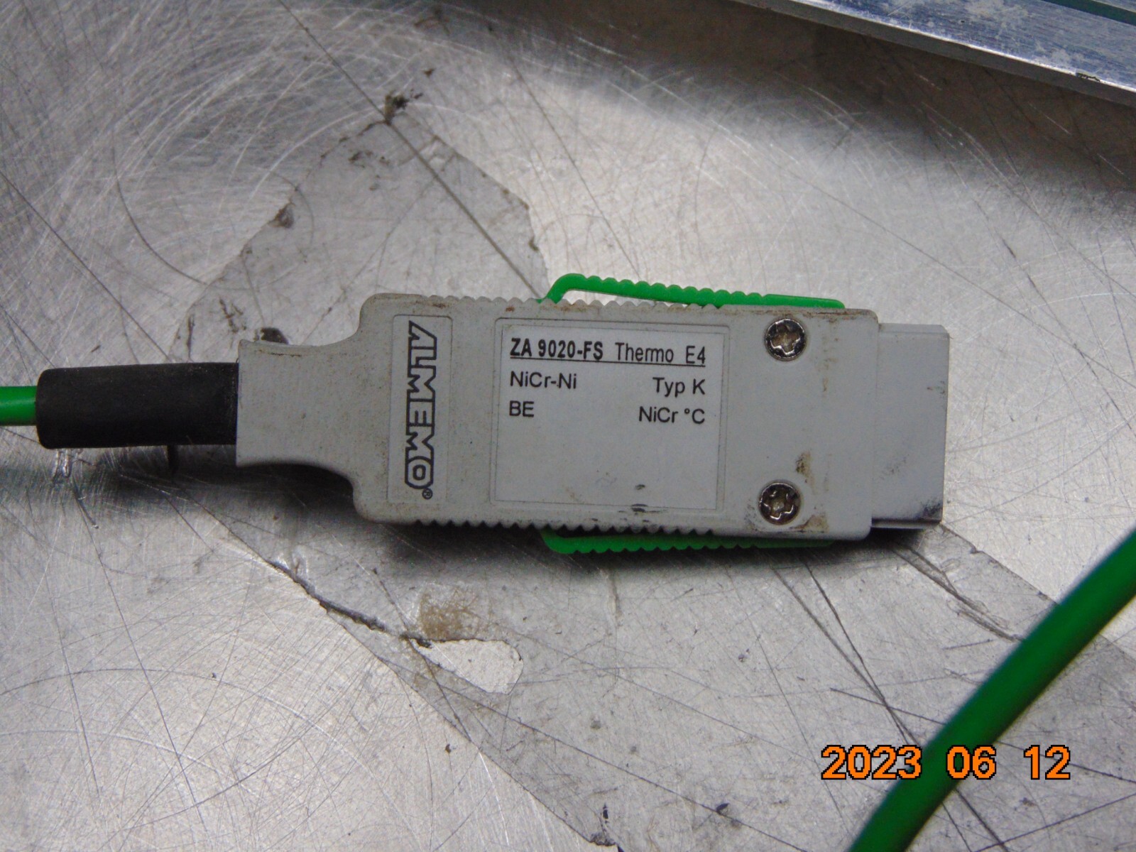 ALMEMO ZA 9020-FS MEASURING INSTRUMENT THERMO E4 PROBE KNIFE SENSOR ...