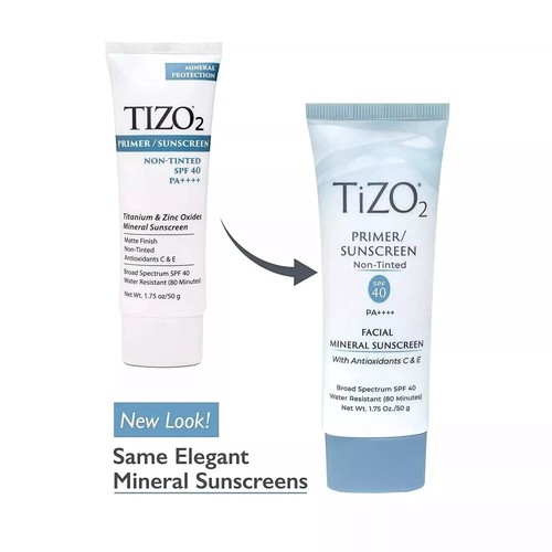 TIZO 2 Facial Mineral Sunscreen Non-Tinted SPF 40 1.75 oz New In Box - Picture 2 of 6