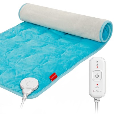 Comfytemp Weighted Heating Pad for Back Pain Relief & Cramps, Mothers Day Gif...