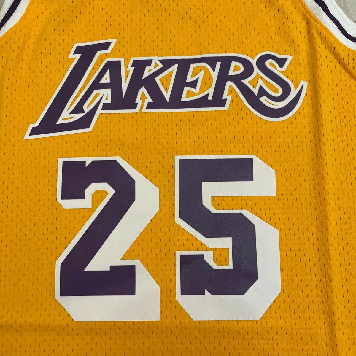New Mitchell and Ness Los Angeles Lakers Eddie Jones Jersey New Mitchell and Ness Los Angeles Lakers Eddie Jones Jersey