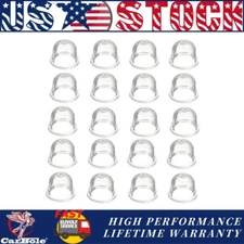 20pcs Clear Gas Primer Bulb for Walbro Poulan Craftsman Weed Eater 188-12 188-14