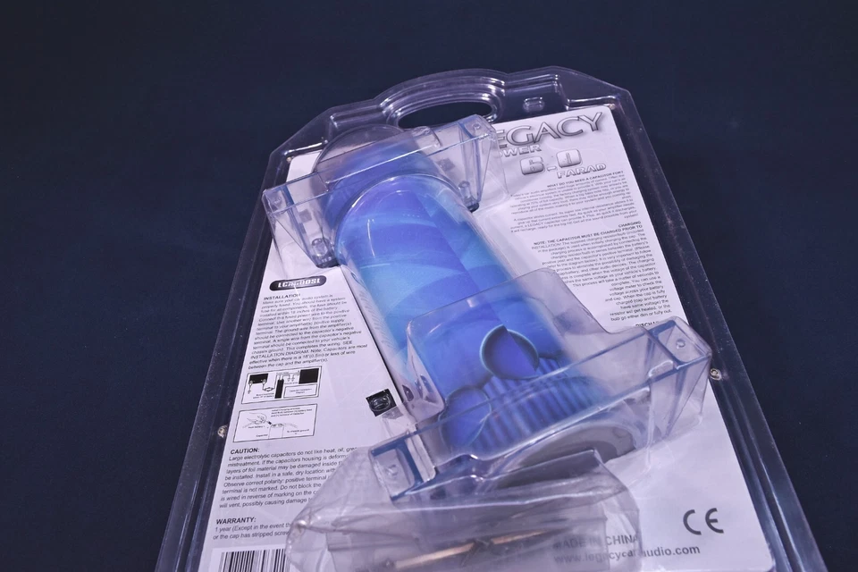 Condensador Legacy Blue Diamond 6,0 Faradios LCA 600SL Foto 2 de 3