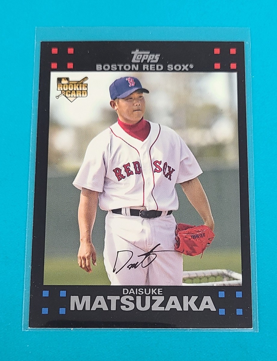 2007 Topps Rookie RC #630 Daisuke Matsuzaka Boston Red Sox