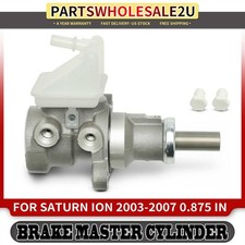 Aluminum Brake Master Cylinder For Saturn Ion 2003-2007 0.875 In With Reservoir