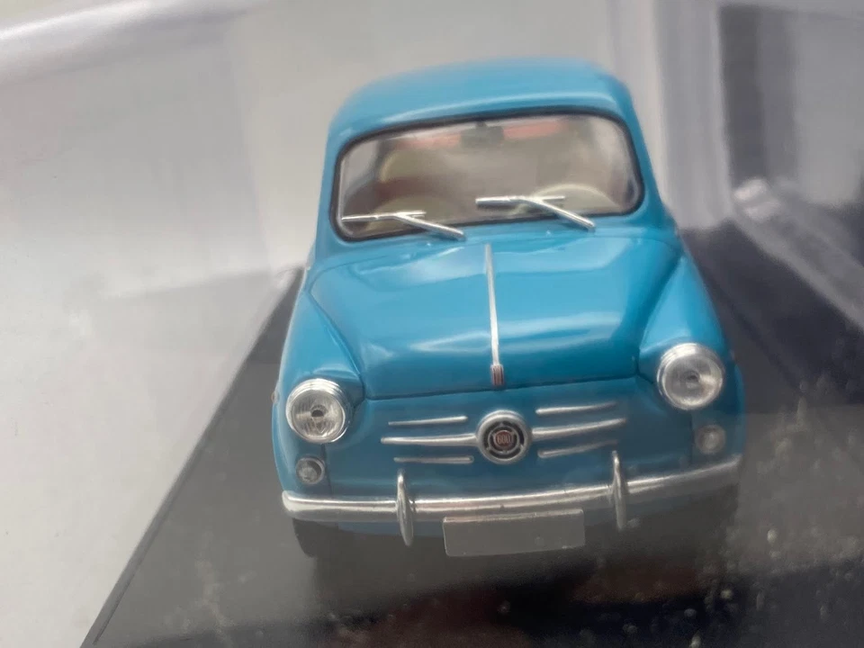 1:24 Fiat 600 Ixo Hachette Diecast coche metale scala - Imagen 3 de 4