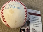 Cole Hamels Autograph Signd MLB 2008 WORLD SERIES Baseball PHILLIES WS MVP JSA 3