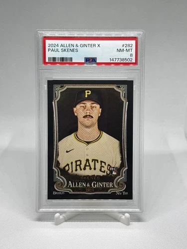 2024 Topps Allen & Ginter X - Paul Skenes #282 (RC) PSA 8