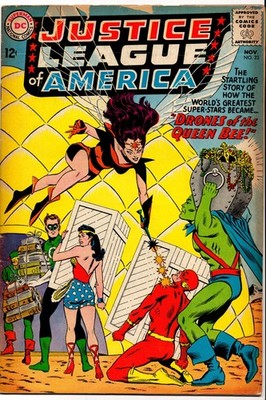 Justice League of America #23 DC Comics 1963 1st Queen Bee VG/F