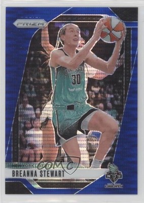 2024 Panini Prizm WNBA Blue Pulsar Prizm 56/199 Breanna Stewart #99 hb8