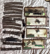 LOT OF VARIOUS, HO Train Tracks packaging various parts, ATLAS, YUGOSLAVIA MADE