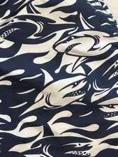 Polo Ralph Lauren Boys Swim Trunks S 8 Navy Sharks Red Pony Board Shorts