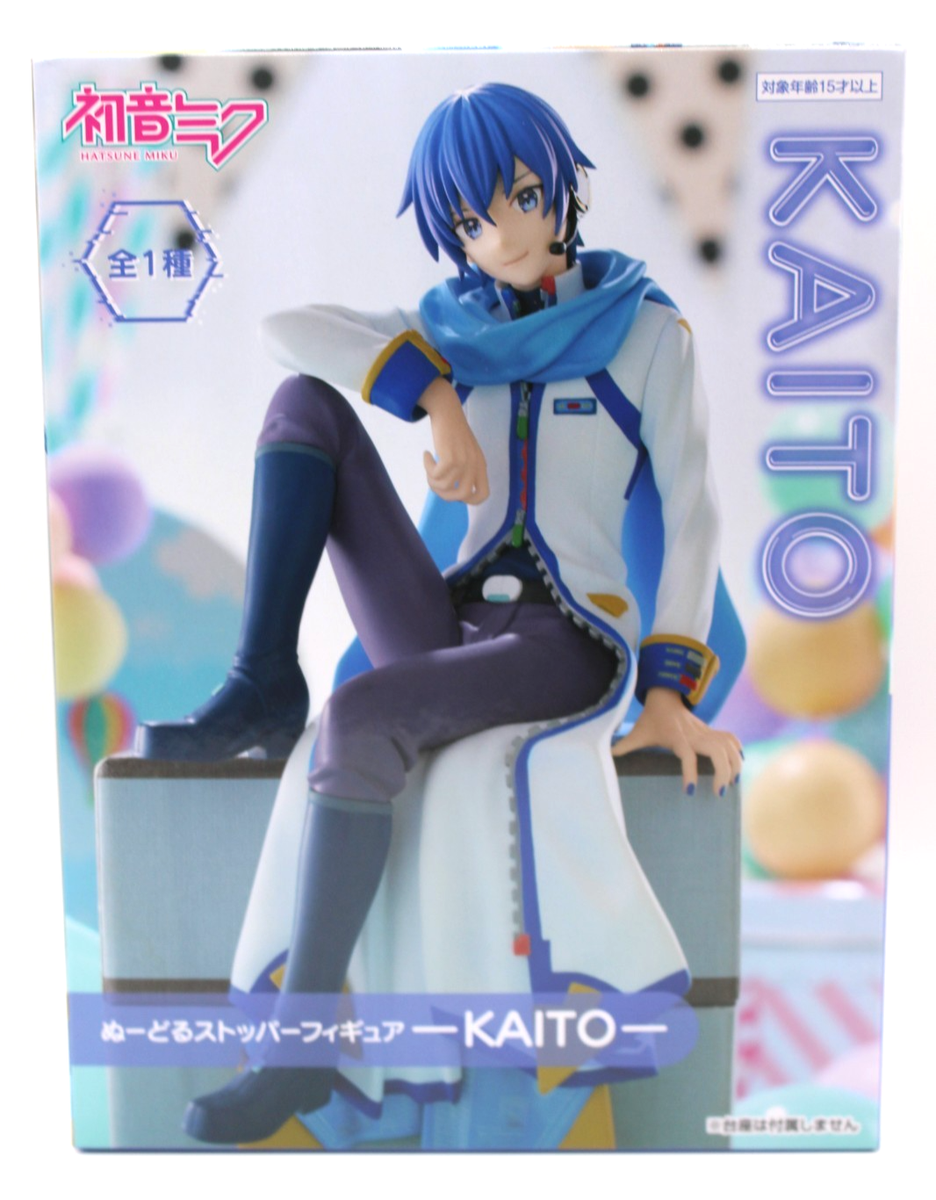 KAITO Noodle Stopper Figure Prize Hatsune Miku Vocaloid Toy 6.6in