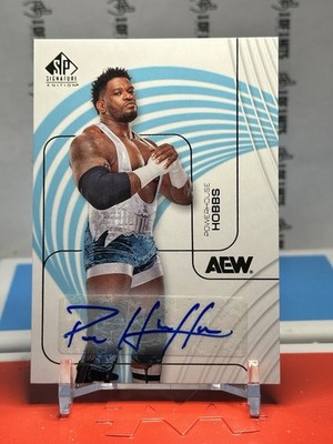 2025 SP Signature Edition AEW Powerhouse Hobbs Autographs #77 Auto Royce Keys