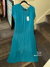 NWT - A New Day Maxi Dress 2XL (XXL) Aqua Turquoise Teal Color With Pockets