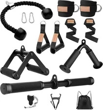 Cable Machine Attachment Set l Weight Machine Accessories l Home Gym Accessories