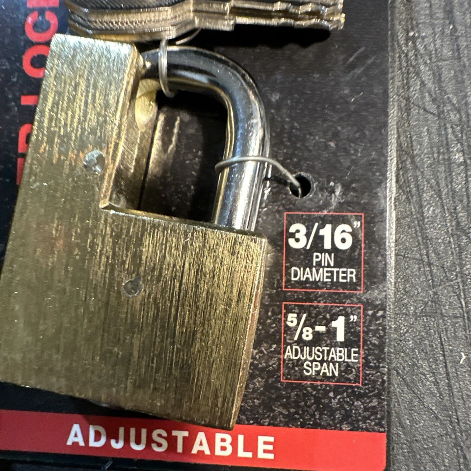 1 Cerradura de Combinación Restablecible Máster Proseries 1177D, 1- Bloqueo de Acoplador Roto Ajustable Foto 4 de 4