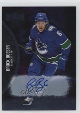 2021-22 Skybox Metal Universe Silver Auto Brock Boeser #53 Auto k2f