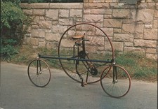 Bicycle Henry Austin Clark Jr. 1878 Coventry Rotary 3-Wheeled Cycle Postcard