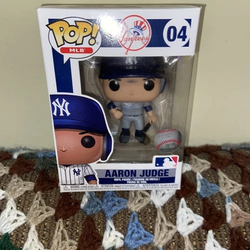 Funko Pop! Vinyl: MLB Yankees Aaron Judge Away #04 New York Yankees Baseball