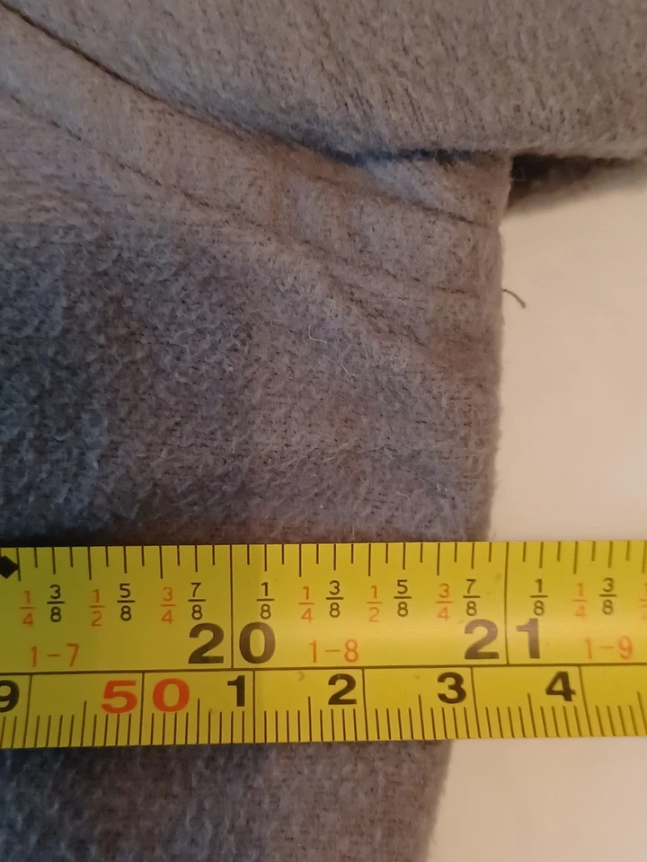 Taylor Stitch Button Down Shirt Men's 38 Gray Cotton Thick Chambray - Image 2 of 4