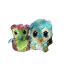 Lot of 2 Spin Master Hatchimals Interactive Figures Electronic Lights Sound Toys