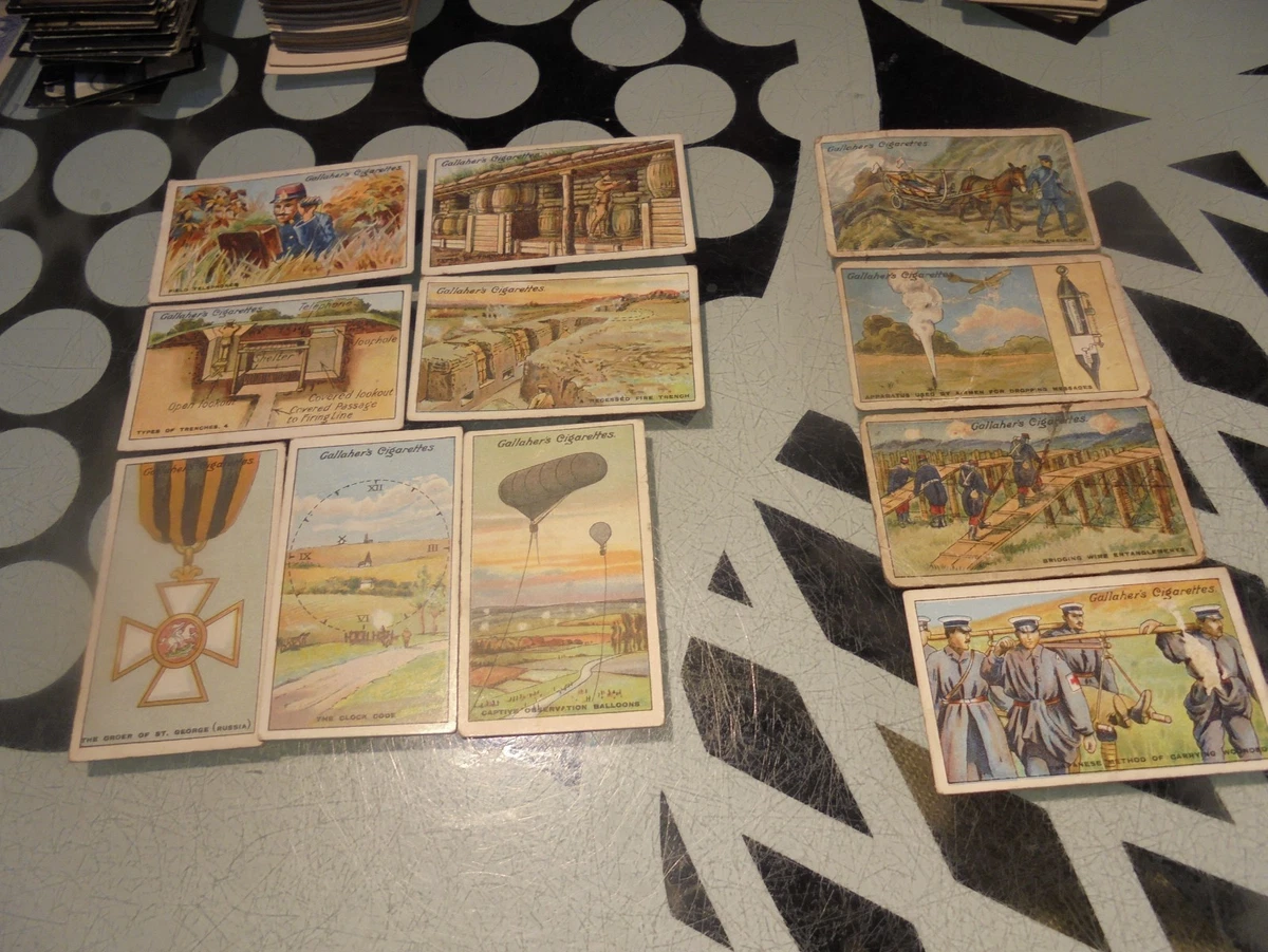 gallaher cigarette cards value Gallaher Collectable Cigarette Cards for sale