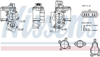 Nissens 98265 Agr-Ventil Passend FüR Nissan Renault