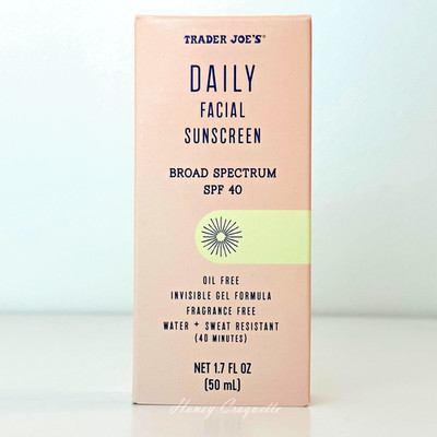 Trader Joe s Daily Facial Sunscreen SPF 40 Invisible Gel - Exp 03/2028