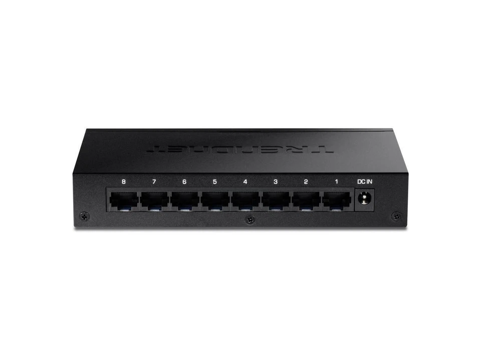 TRENDnet 8-Port Gigabit Desktop Switch, TEG-S83, 8 x Gigabit RJ-45 Ports, 16Gbps - Image 4 of 4