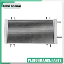 2 Row Universal Aluminum Radiator Liquid Heat Exchanger Air to Water Intercooler