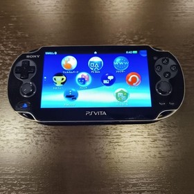 Sony PlayStation PS Vita  PCH-1100 Crystal Black CIB