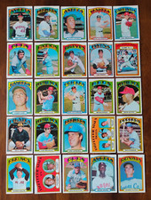 1972 Topps Baseball 50 Card Lot (Commons/No Dupes)