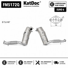 ✅ Ruß-Partikelfilter Ford Tourneo/Transit Custom/V362/363, 2.0, Silizium, Euro 6