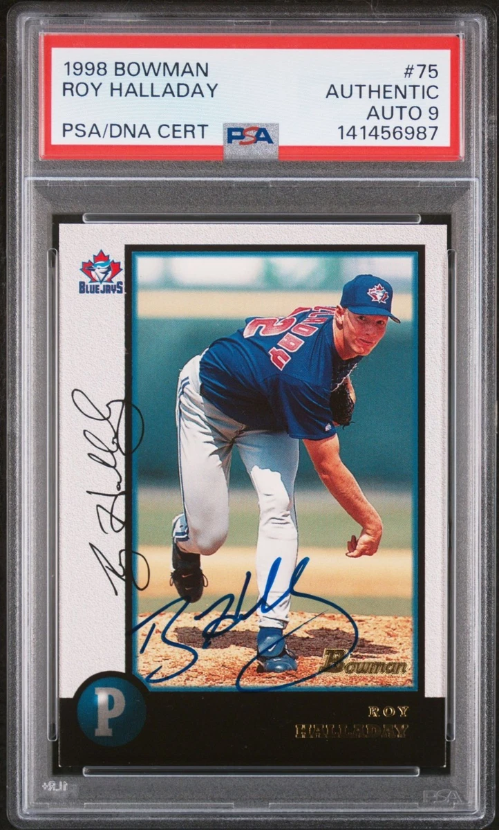 Roy Halladay Toronto Blue Jays Baseball Autographed Sports Trading