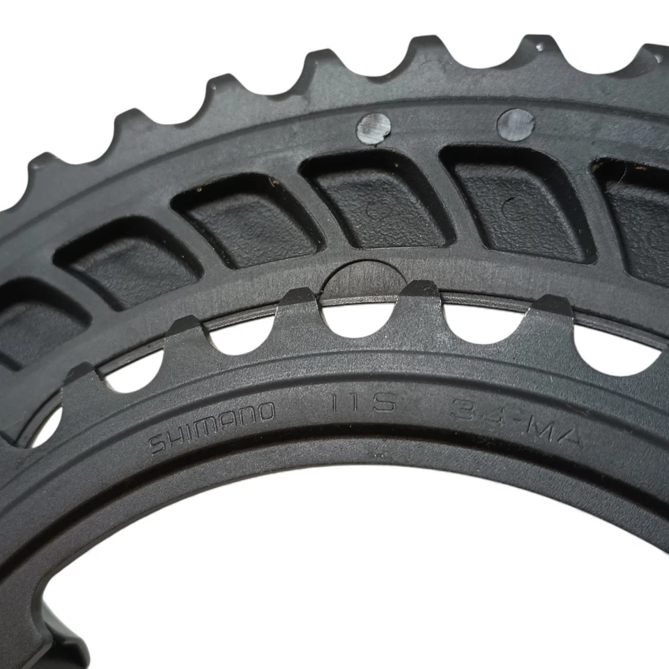 Shimano FC-5800 105 11 speed 50-34T chainring set Road bike inner outer - Image 4 of 4