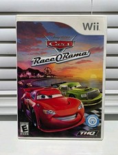 Cars Race-O-Rama Nintendo Wii Complete CIB w/ Manual Multiplayer THQ