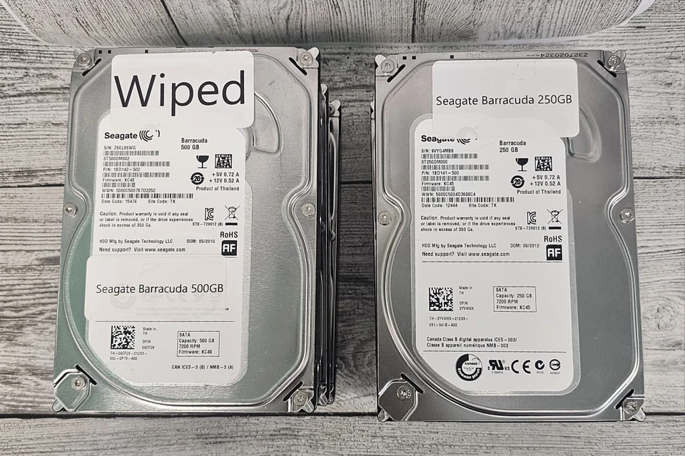 Seagate ST500DM002 500GB  7.2K SATA Internal Desktop PC CCTV Hard Drive HDD - Image 3 of 3