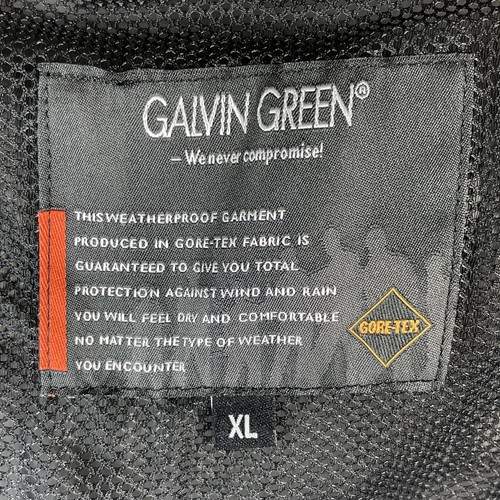 Galvin Green Goretex Fabrics Shell Golf Waterproof Black Full Zip Jacket X Large - Picture 4 of 23