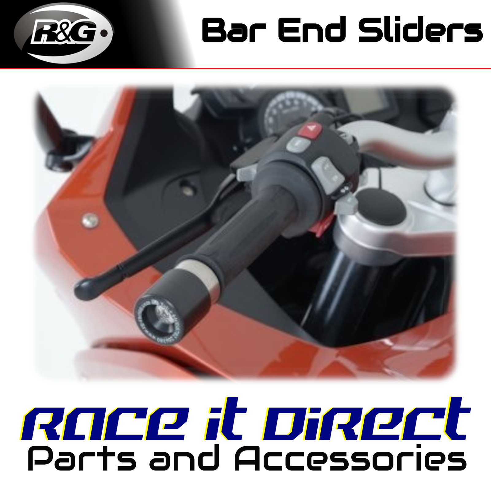 Bar End Sliders for BMW F800GT 2013-2018 R&G