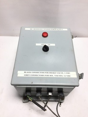 Hoffman A12108CH Enclosure with SK 5 Bleed/Fill Station Power Supply
