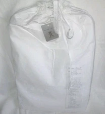 New RACHEL ASHWELL SHABBY CHIC COUTURE Liliput White CAL KING FITTED SHEET 