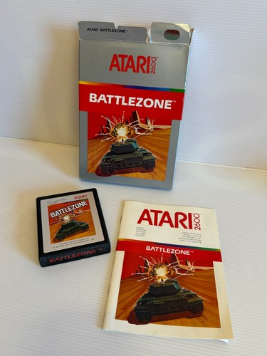 Jeu Vidéo Atari 2600 Battlezone - Avec Boîte - État Correct - Jeu Rétro Collection
