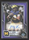 2025 Bowman Chrome University Football Purple Refractor Mikey Keene #BCA-MKE