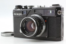 🎦S/N 621xxxx【 Near MINT 】Nikon SP Black Rangefinder Camera + 5cm f/2 From...