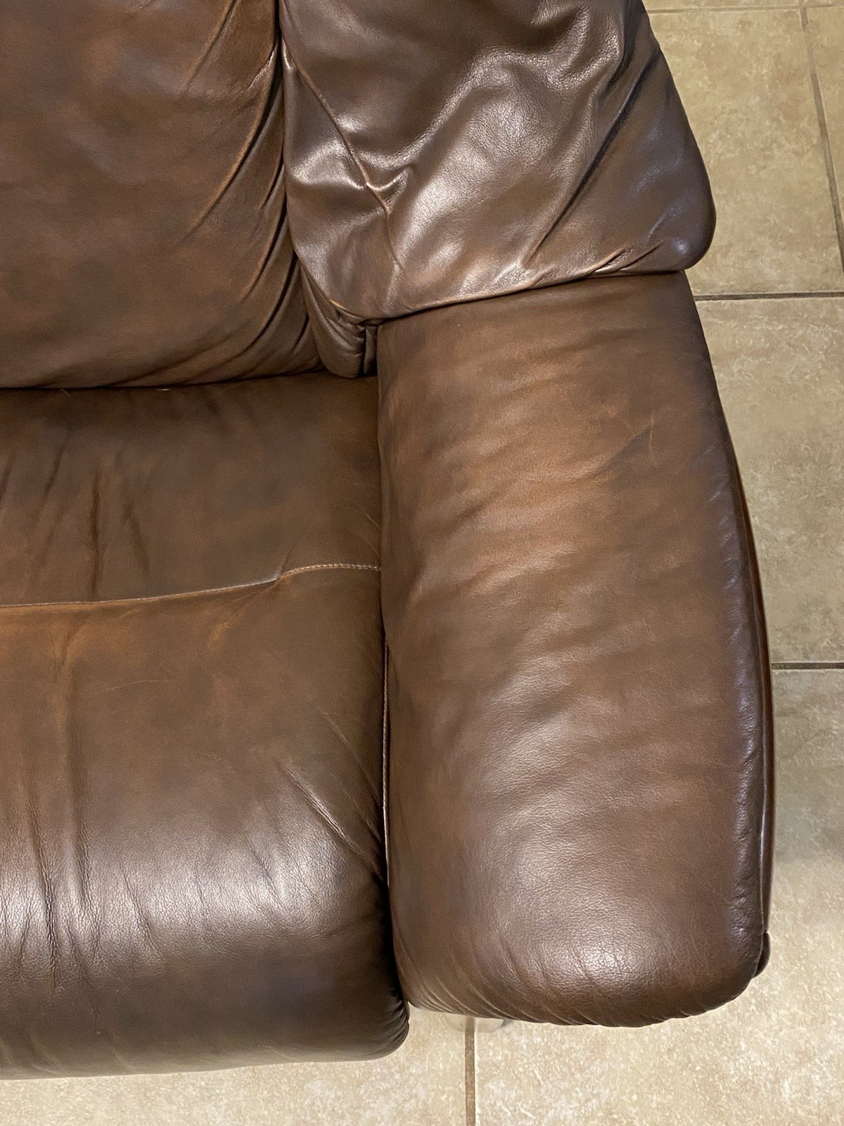 Ekornes Stressless ‘El Dorado’ Low Back Leather Sofa Recliner Norway Furniture