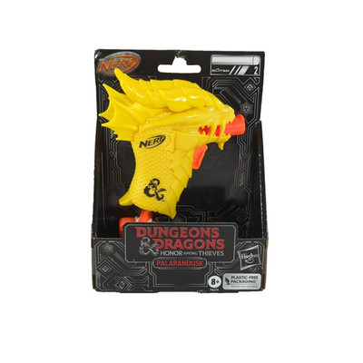 Nerf Dungeons & Dragons Palarandusk Blaster gelb Hasbro 2023 Spielzeug