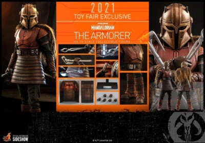 Hot Toys Exclusive Star Wars The Mandalorian The Armorer Toy Fair NEU OVP !