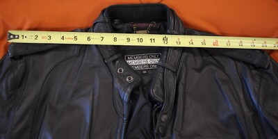 Vintage genuine authentic Members Only Leather Jacket (size 40) | eBay