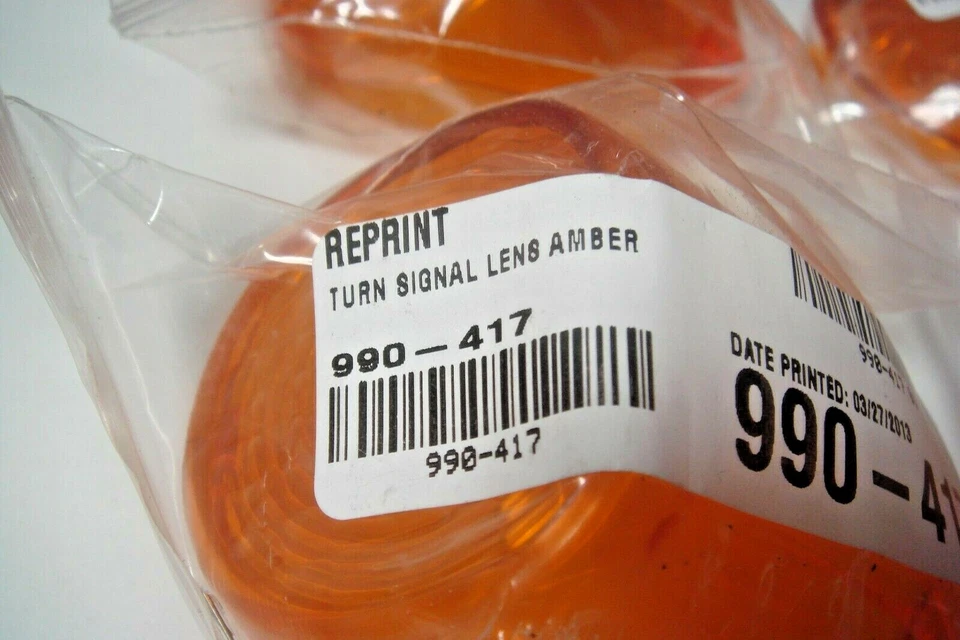 Lente señal de giro Indian Gilroy 4 ámbar 2000-2004 Chief Scout Spirit SAE DOT X1 Foto 2 de 4